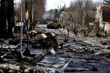歐盟指責(zé)俄羅斯軍隊(duì)在烏克蘭布查鎮(zhèn)殺害平民