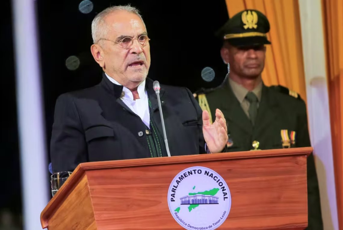 東帝汶新任總統(tǒng)承諾加強與中國的關(guān)系