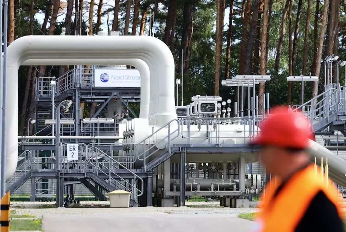 俄氣無限期關(guān)閉北溪-1天然氣管道