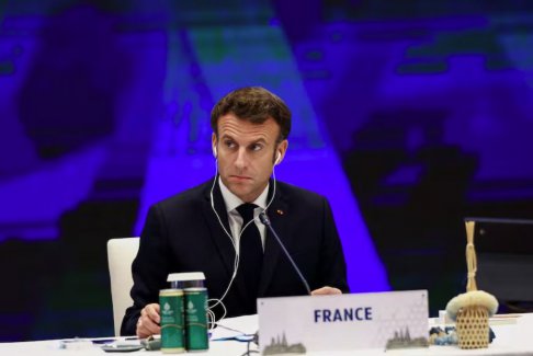 法國總統(tǒng)馬克龍指責(zé)俄羅斯在非洲具有“掠奪性”影