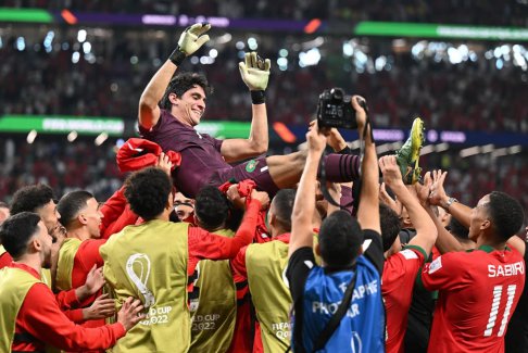 西班牙點(diǎn)球大戰(zhàn)出局 點(diǎn)球大戰(zhàn)摩洛哥隊(duì)門將布努撲出