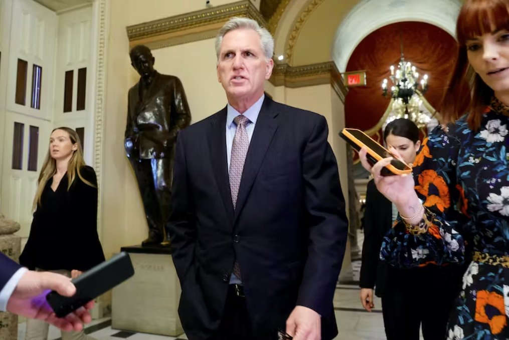 美國眾議院共和黨人對議長麥卡錫的債務(wù)上限提案感到不安