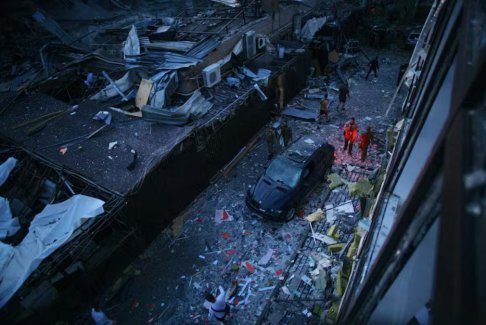 烏克蘭克拉馬托爾斯克市長(zhǎng)：俄羅斯導(dǎo)彈襲擊造成