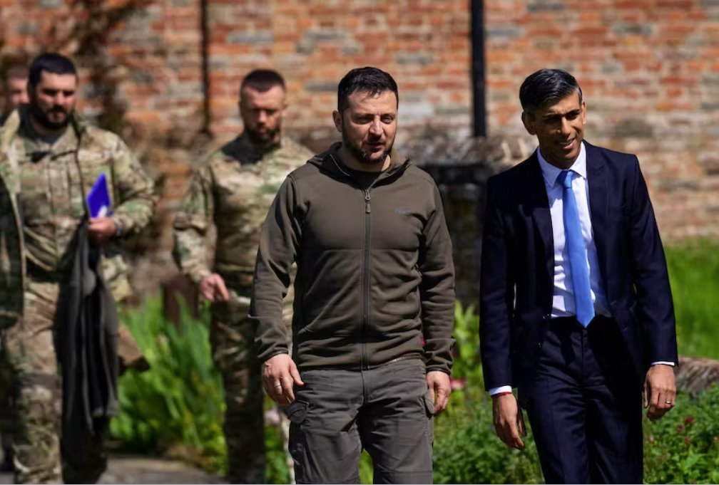 英國首相Rishi Sunak要求企業(yè)支持烏克蘭