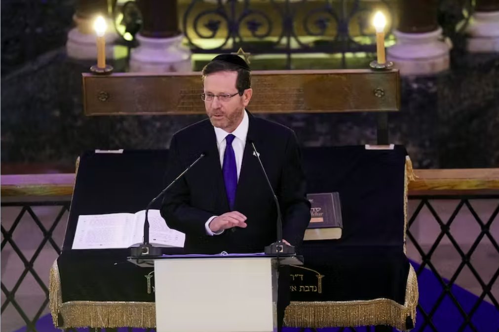 以色列總理赫爾佐格將于7月19日在美國國會聯(lián)席會議上發(fā)表講話