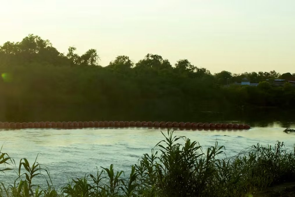 墨西哥稱德克薩斯州在格蘭德河的浮標(biāo)違反了水條約