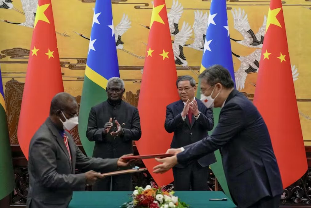 所羅門群島總理從北京回國稱澳大利亞&ldquo;不睦&rdquo;