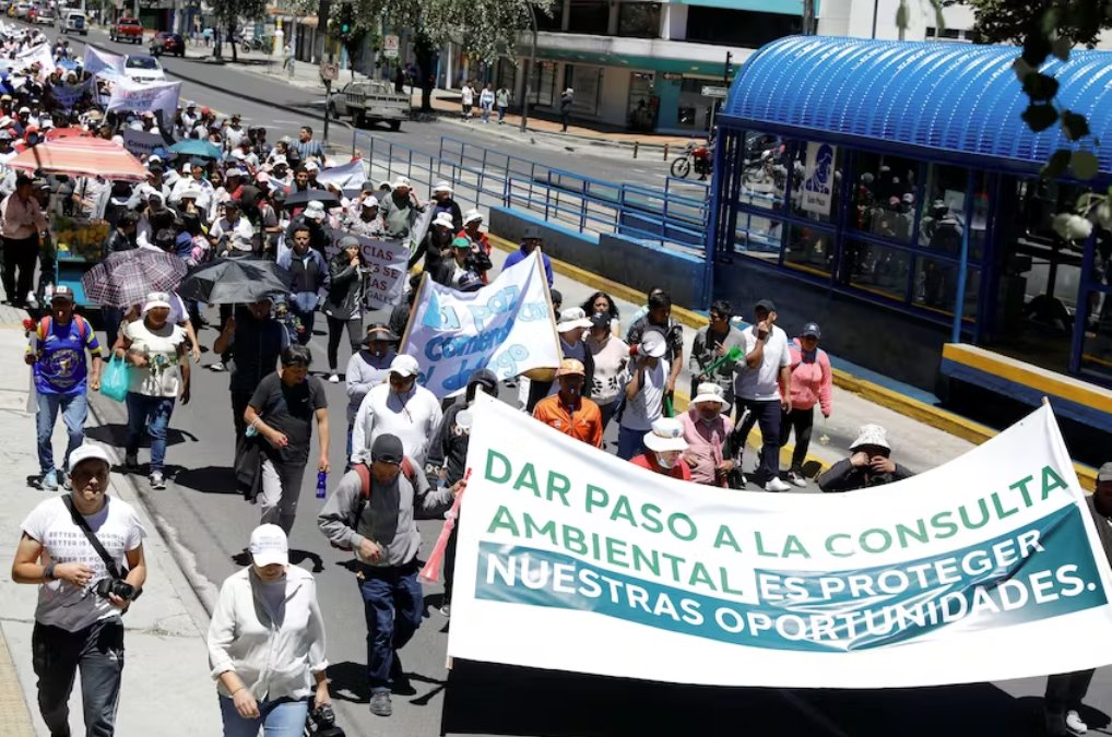 厄瓜多爾暫停環(huán)境法令導(dǎo)致20億美元投資癱瘓
