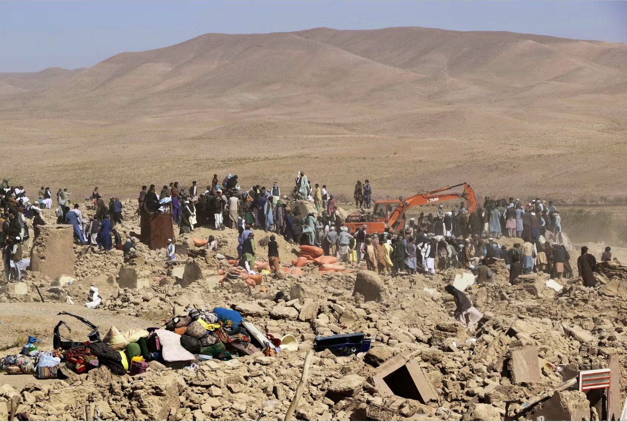 聯(lián)合國和多個國家承諾在大地震后向阿富汗提供援助