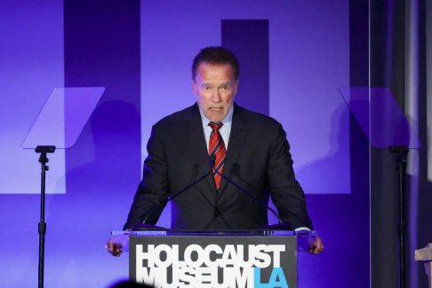 施瓦辛格向以色列人質(zhì)家屬提供支持