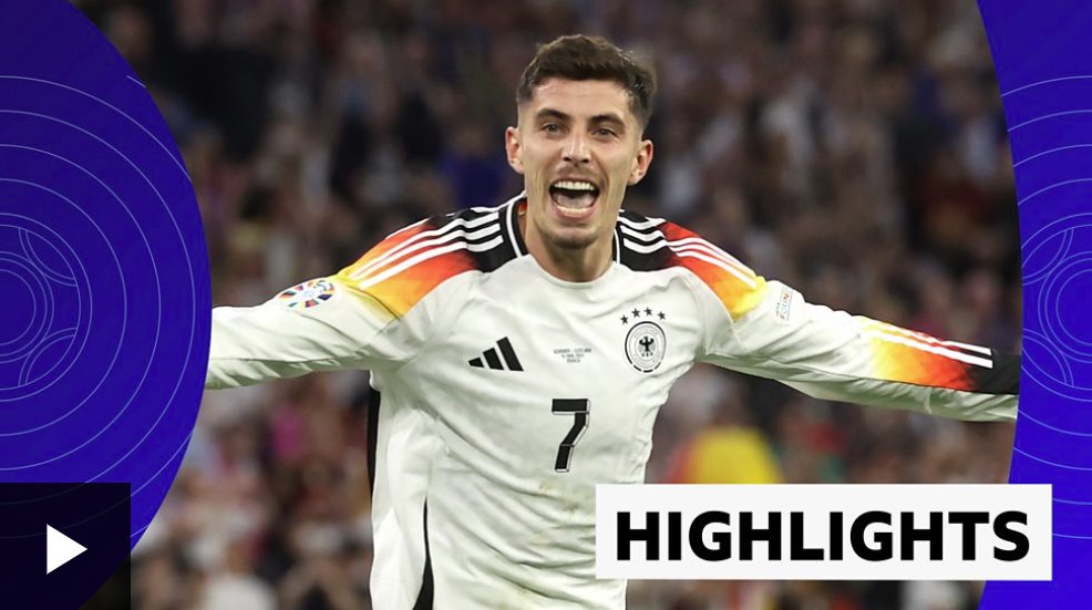 2024年歐洲杯揭幕戰(zhàn)：德國隊(duì)5-1大勝蘇格蘭隊(duì)