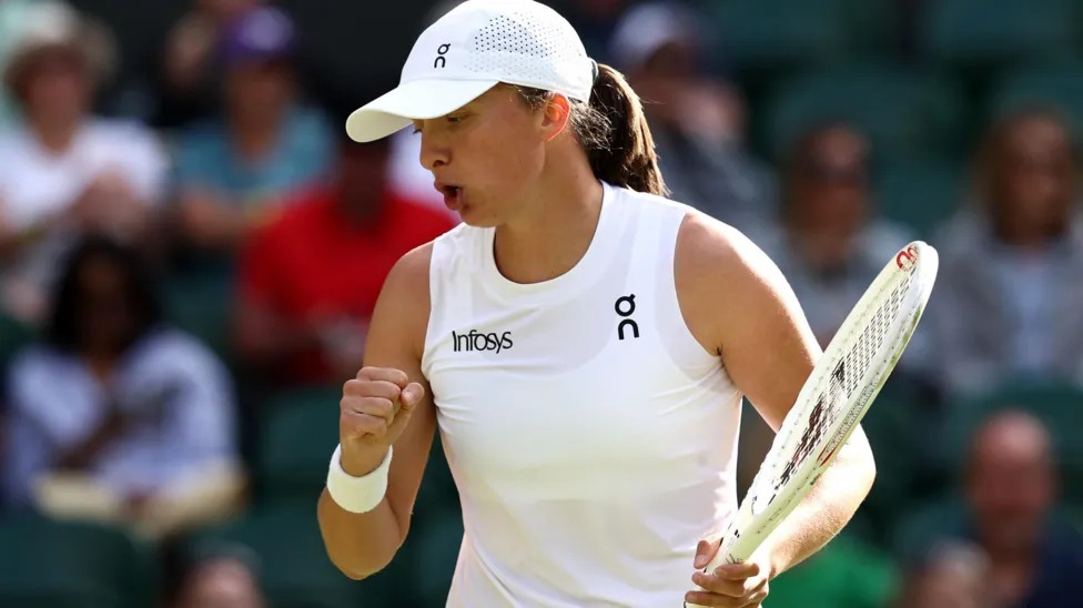 伊加&middot;斯瓦泰克去年打入溫布爾登四分之一決賽