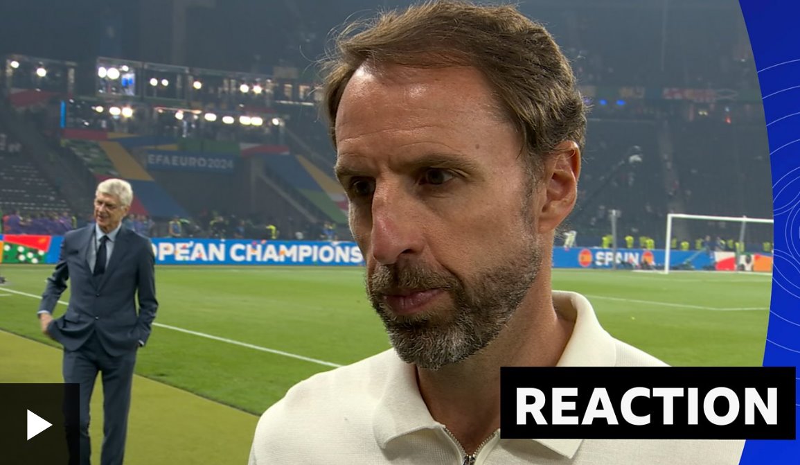 “西班牙是本屆歐洲杯上最好的球隊(duì)”——索斯蓋特