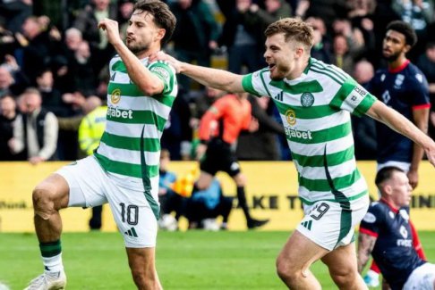 英超羅斯郡1-2凱爾特人