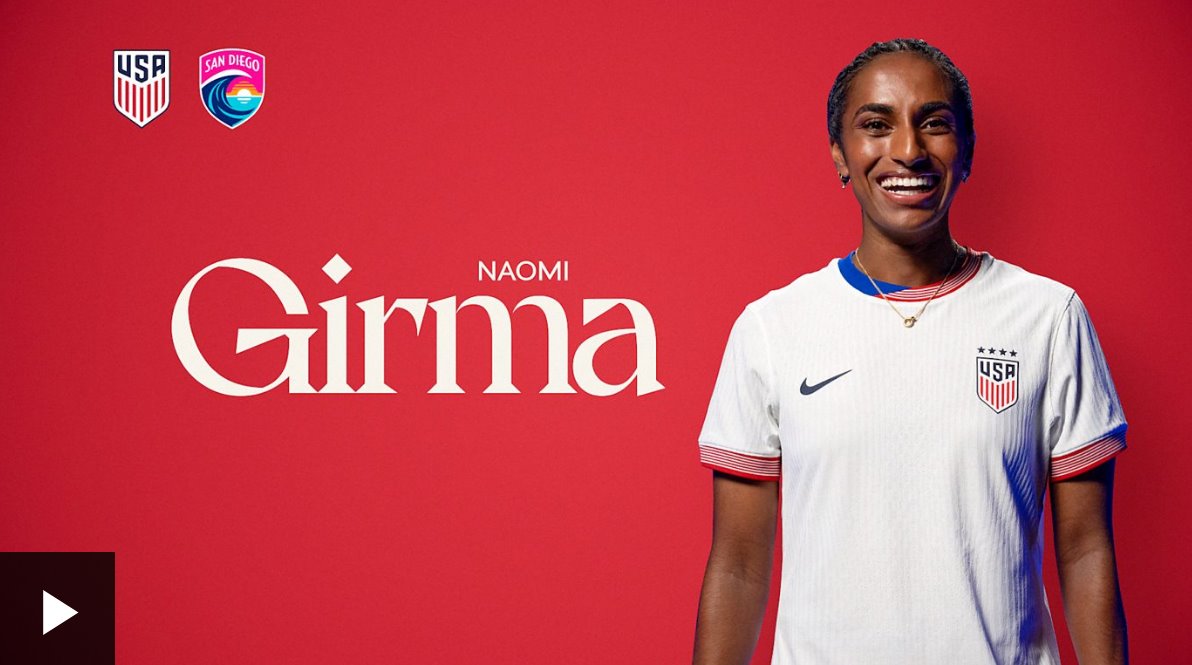 2024年度女子足球運(yùn)動(dòng)員：娜奧米&middot;吉爾瑪(NaomiGirma)