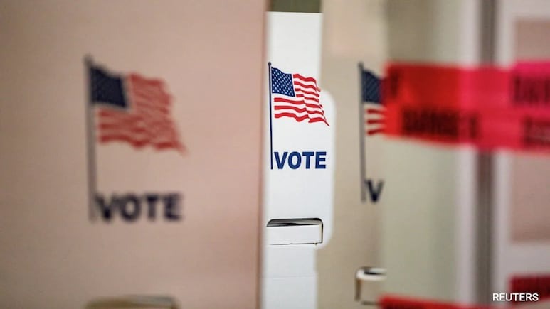 特朗普(DonaldTrump)于11月?lián)魯∶裰鼽h候選人卡馬拉·哈里斯(KamalaHarris)當(dāng)選總統(tǒng)