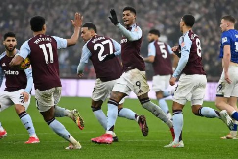 英超聯(lián)賽阿斯頓維拉1比1伊普斯維奇