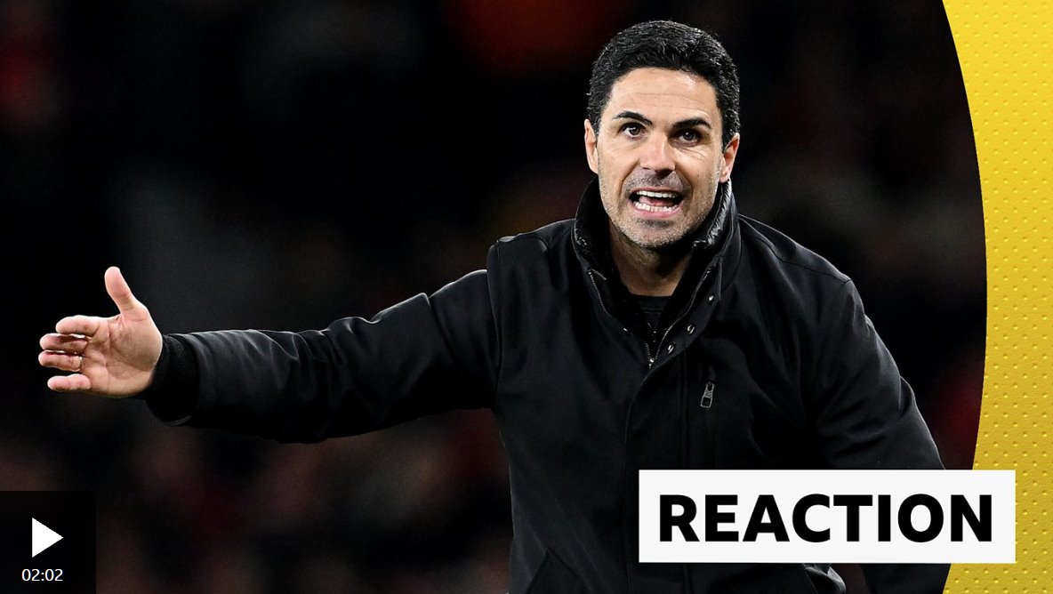 &ldquo;如果這是點(diǎn)球，那么奧布萊恩應(yīng)該下場(chǎng)&rdquo;&mdash;&mdash;阿爾特塔