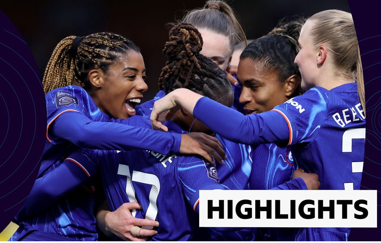 切爾西擊敗水晶宮，距離WSL冠軍更近一步