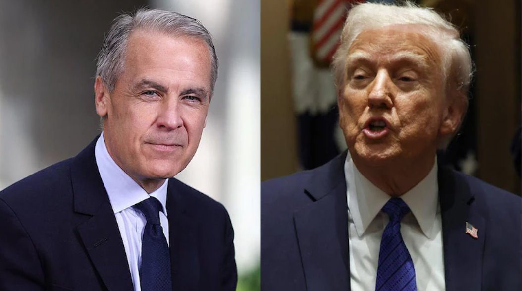 據(jù)稱(chēng)特朗普與加拿大總理馬克·卡尼討論了加拿大成為第51個(gè)州