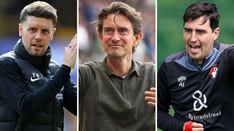 Fabian Hurzeler、Thomas Frank 和 Andoni Iraola