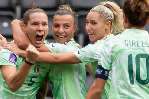 歐洲女子國家聯(lián)賽甲級聯(lián)賽威爾士1-4意大利