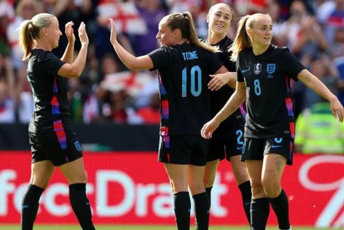 女足友誼賽英格蘭7-0牙買加
