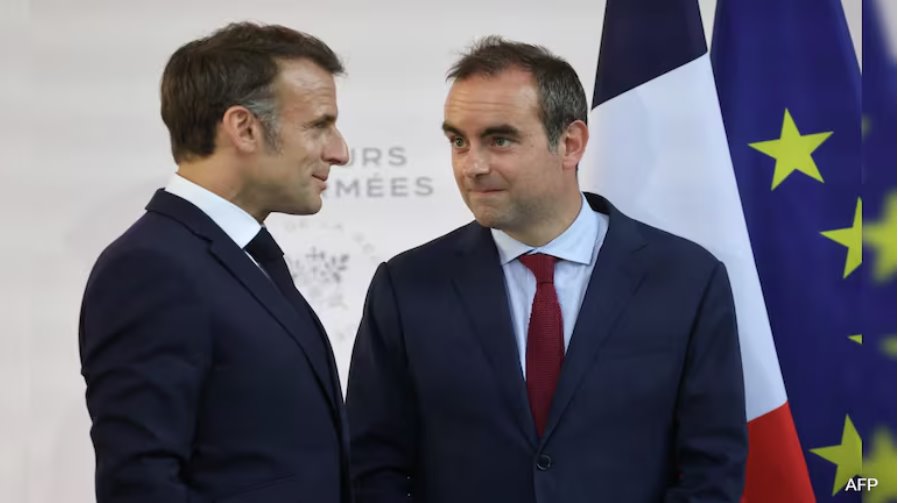 法國總統(tǒng)馬克龍任命國防部長塞巴斯蒂安·勒科努為法國新總理