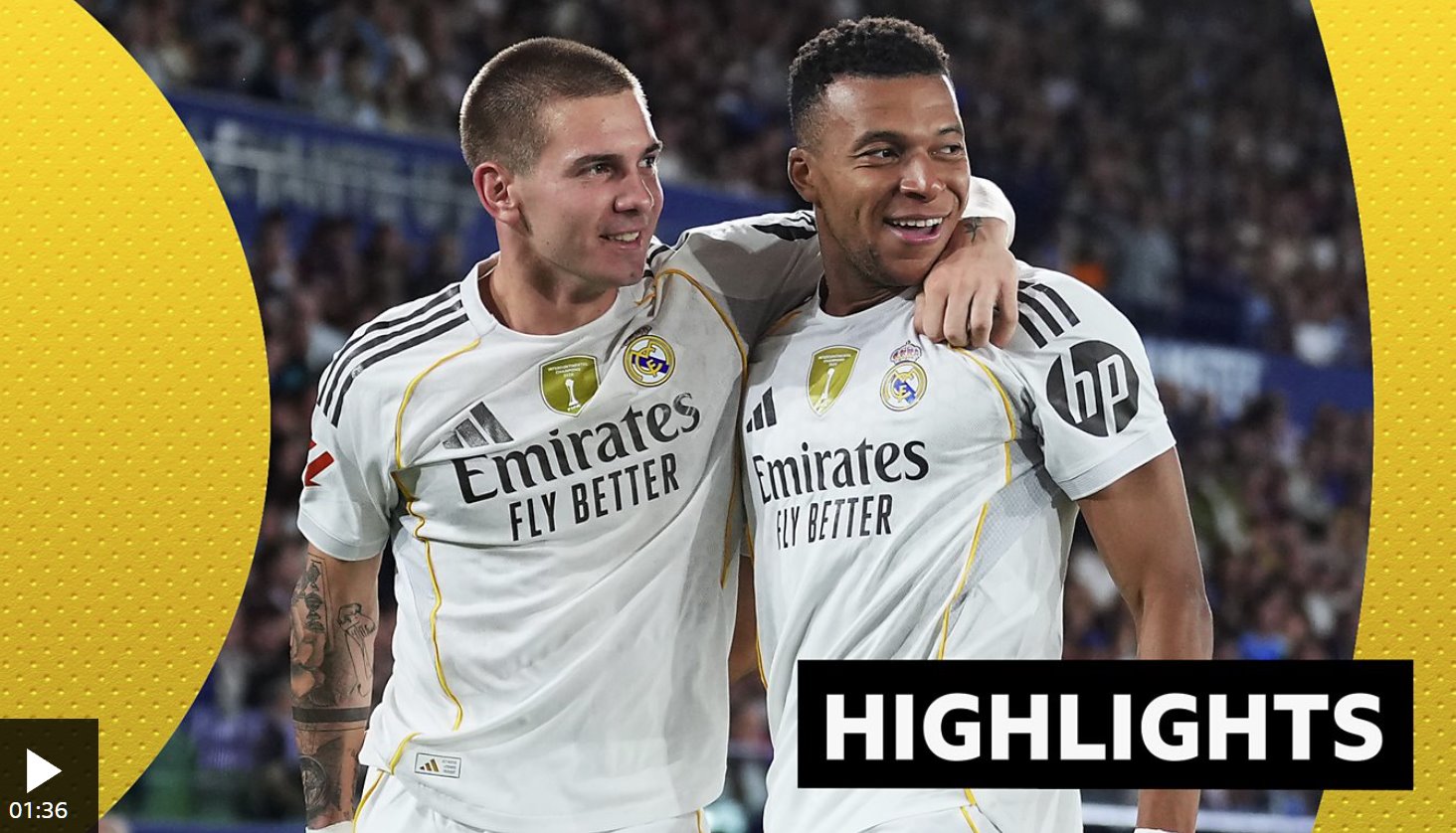 馬斯坦圖諾在萊萬特的比賽中打入皇馬首粒進(jìn)球，姆巴佩打進(jìn)2球