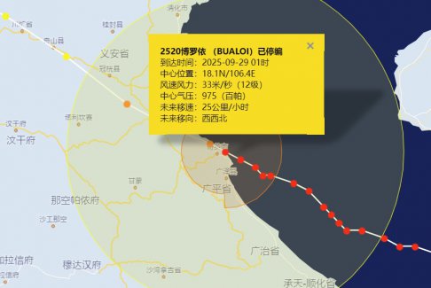 臺風(fēng)博羅依在越南致51死14人失蹤
