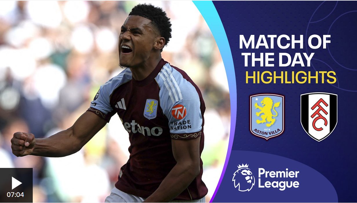 維拉戰(zhàn)勝富勒姆，結束開局不勝