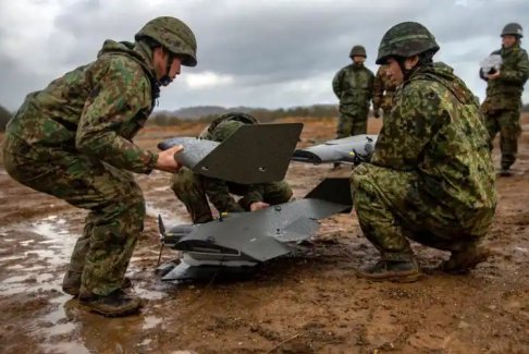 日本自衛(wèi)隊(duì)配合高市早苗亮刀