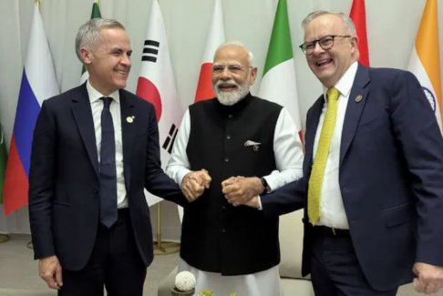 莫迪宣布與澳大利亞和加拿大建立新的三邊伙伴關(guān)系