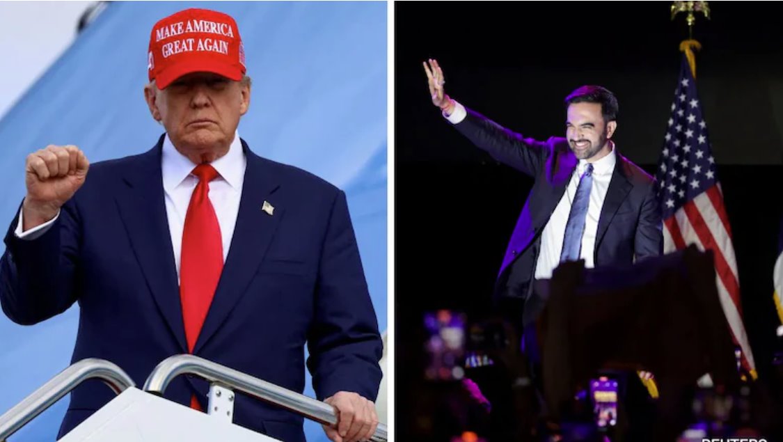 左翼人士佐蘭·馬姆達(dá)尼在其市長(zhǎng)競(jìng)選期間一直將特朗普當(dāng)作替罪羊