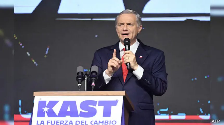 在周日舉行的總統(tǒng)選舉首輪投票中，卡斯特的得票率僅次于領先的左翼候選人珍妮特&middot;哈拉。