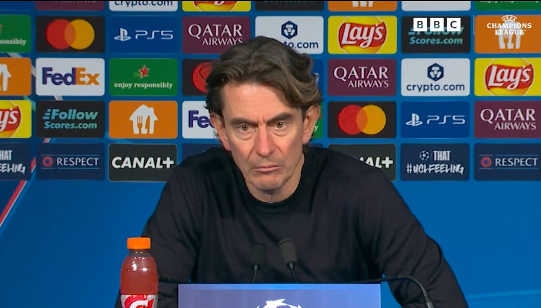 盡管熱刺在巴黎圣日耳曼輸球，但弗蘭克對球隊(duì)的表現(xiàn)感到滿意。