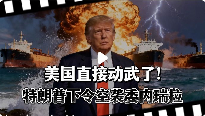 特朗普下令空襲委內瑞拉