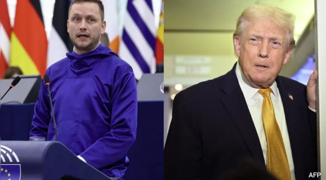 格陵蘭總理延斯&middot;弗雷德里克&middot;尼爾森和美國總統(tǒng)唐納德&middot;特朗普