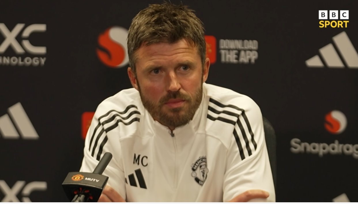 邁克爾·卡里克在曼聯(lián)的首場新聞發(fā)布會上