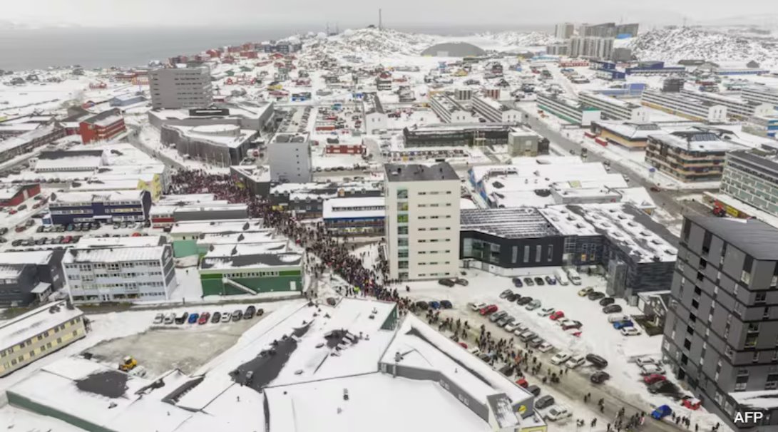 特朗普聲稱美國需要格陵蘭島。報告顯示，75%的美國人對此表示反對。
