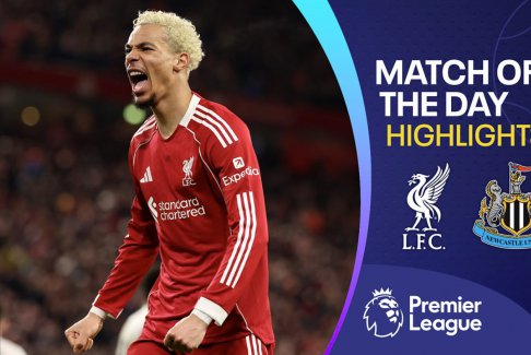 英超聯(lián)賽利物浦4-1紐卡斯?fàn)? class=