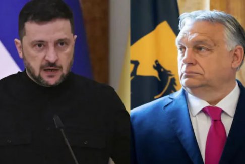 澤連斯基抨擊匈牙利總理 他只是在壯大肚子而不是擴(kuò)