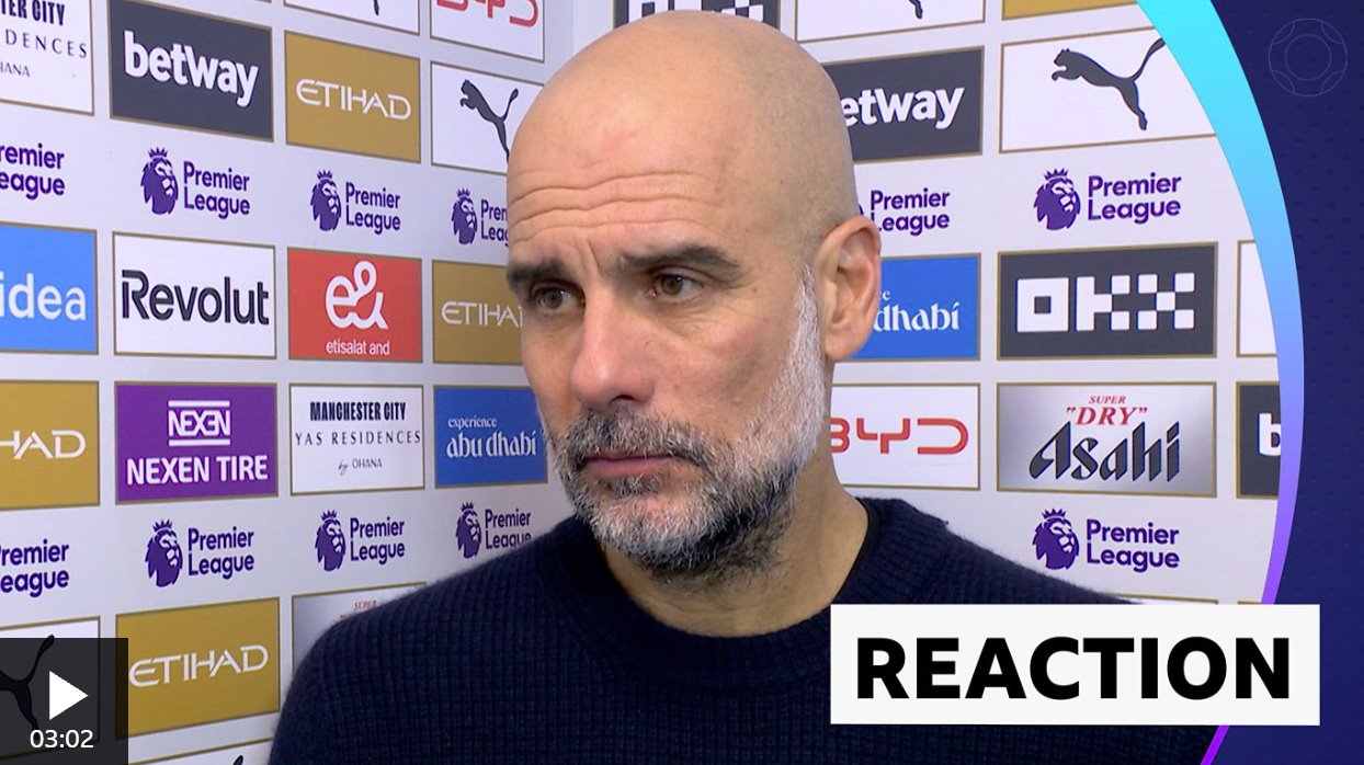 瓜迪奧拉告訴球隊(duì)喝雞尾酒放松一下，因?yàn)槁钦虬⑸{施加壓力。